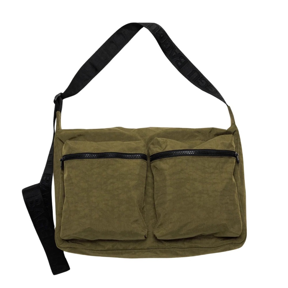 BAGGU Seaweed Green Crossbody Lrg Cargo Bag